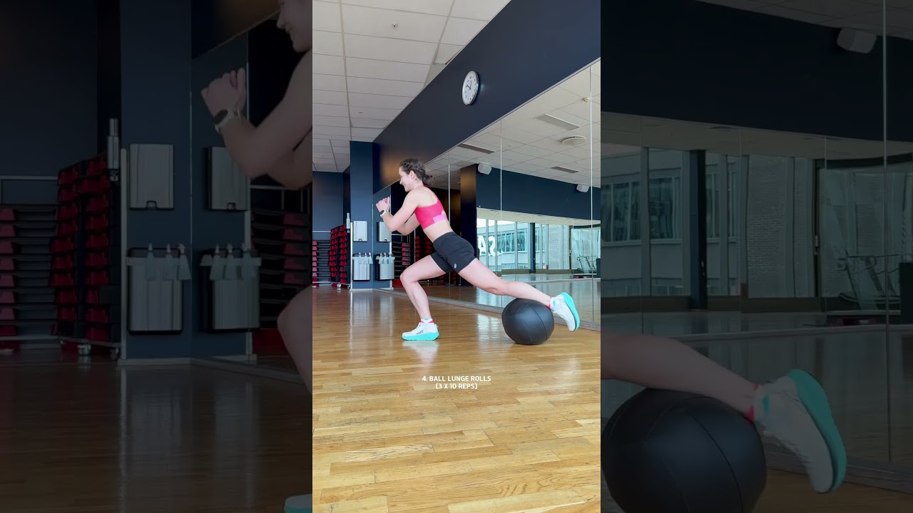 Stronger knees, pain-free runs! Try this workout 💪 #strengthworkout