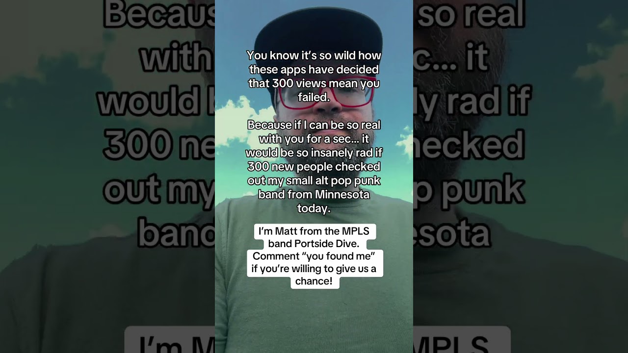 Honestly it’d be so rad to play a 300 person show. #alternative #emo #poppunk #mpls #poppunkrock