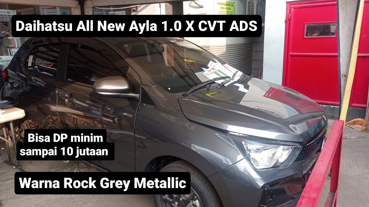 Review Daihatsu All New Ayla X Cvt Ads Warna Rock Grey Metallic