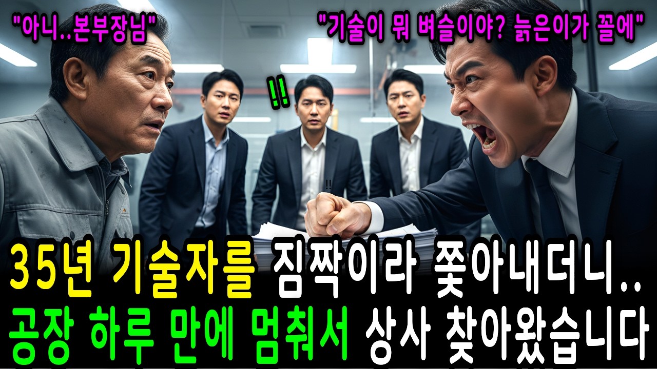 만년 과장 쫓아낸 회사가 100통 전화 건 진짜 이유 #감동사연 #라디오사연 #오디오북 #인생사연