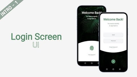 Login Ui Ux Design In Kodular ll J Curve Software ll Kodular ll Niotron