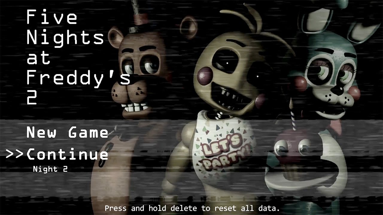 A little menu UI I wanted to make for FNAF if it ever had a