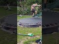 😱 DIY sunken trampoline floor #shorts