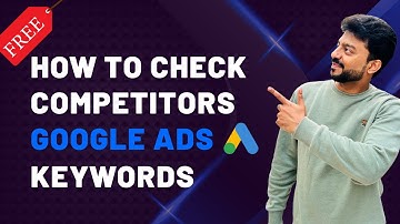 How to find Competitor