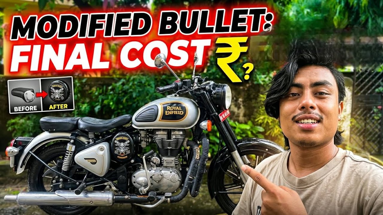 kati paisa lagxa ta BULLET 350 modified garna ? fully modifided
