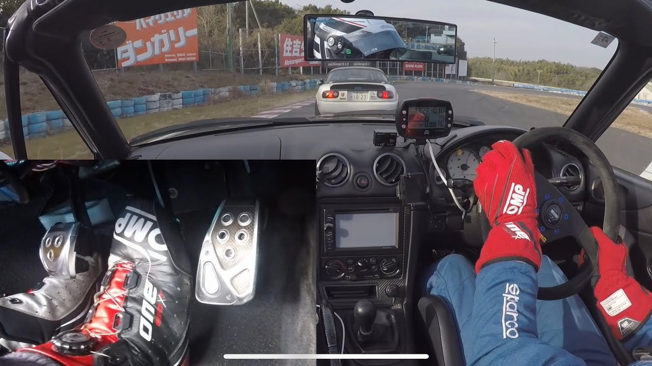 NA vs NB Roadster 美浜サーキット　29FES