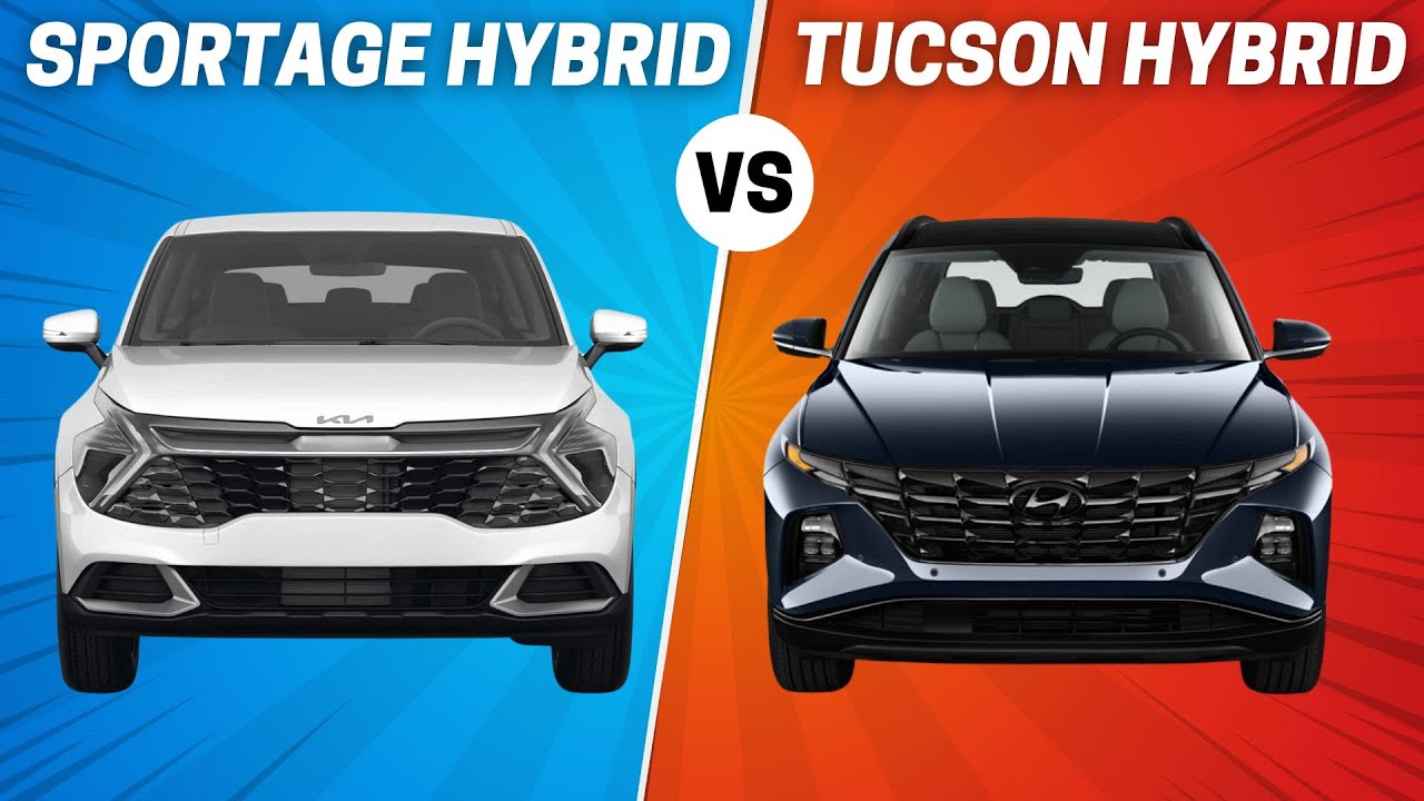 2024 Kia Sportage Hybrid Vs. 2024 Hyundai Tucson Hybrid