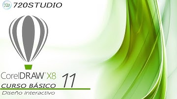 Corel Draw X8 - Diseño interactivo - Tutorial básico 11 - En Español