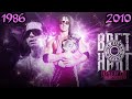 All Of Bret Hart WWE PPV Match Card Compilation (1986 - 2010)