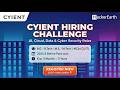 CYIENT Hiring Challenge 2026 🚀 | AI, Cloud &amp; Cyber Security Roles | B.E/B.Tech/MCA Eligible!