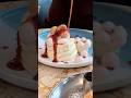 cherry blossom food fest fluffy japanese pancake fufu cafe sakura#shortsfood #vancouver