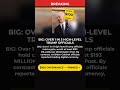 🏛️BIG: Over 1 in 5 high-level Trump officials #shorts #fyp #хештег