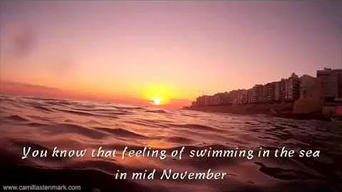 Mid November morning swim in Malta