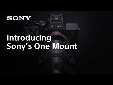 Introducing Sony’s One Mount | Sony