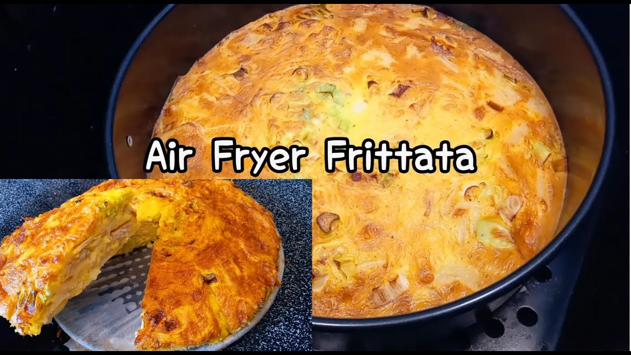 Air Fryer Egg Frittata Air Fryer Frittata YouTube