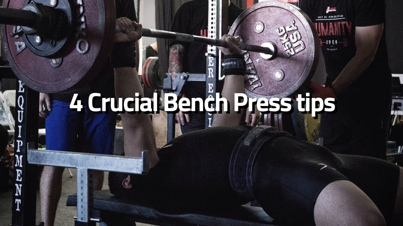 Technique Tips | Increase your Bench Press with these 4 CRUCIAL tips - YouTube