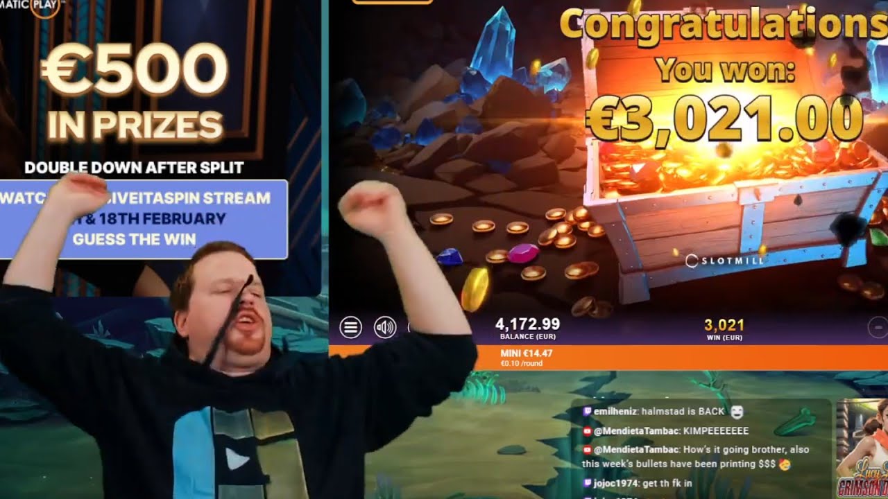 🛑Big Papa Gaming - Tonight €250 !Guess the Win and New €1000 !Giveaway Live - Casino and Slots🛑