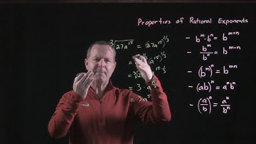 Simplifying Radical Expressions Using Rational Exponents