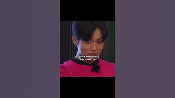 Jk reaction after seeing IU and Taehyung in mv Love wins all 😭😂#taehyung #iu #jungkook #taekook
