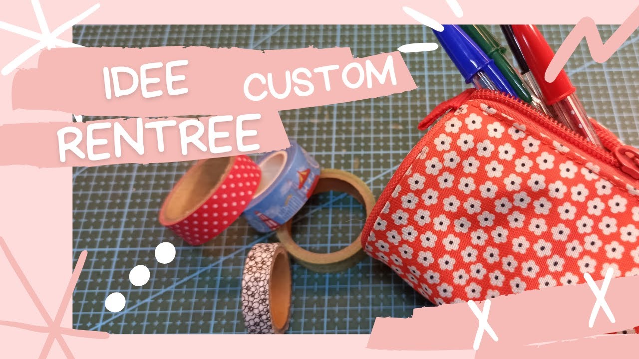 Idée customisation rentrée!!! (Back to school) - YouTube