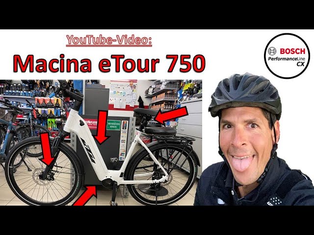 KTM Macina eTour PRO 750 wei Ltd. E Bike 2022 - Bosch CX Pedelec