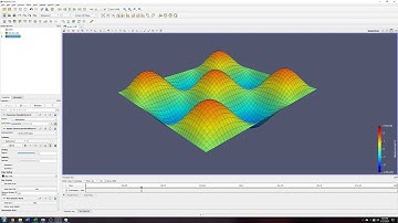 Plate Mode Shape ParaView Animation