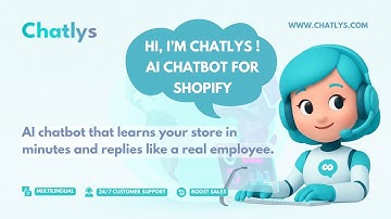 Chatlys Shopify Tutorial — Create an AI Chatbot That Knows Your Store