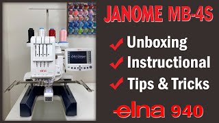 Elna 940 Instructional Video Janome Mb-4S