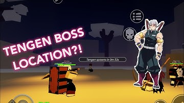 TENGEN BOSS LOCATION | Project Slayers