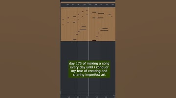day 173 of making a song every day until i conquer my fear of creating and sharing imperfect art