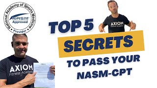 Secrets to Passing Your NASM CPT [FREE Study Guide Included]