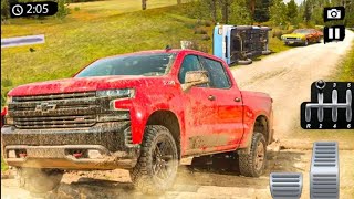 pickup truck 4×4 hill driving😚 #trending #gaming screenshot 4
