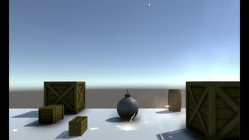 Unity 導火線と爆発する爆弾を作ってミッションインポッシブルっぽい、カメラワークにしてみた！