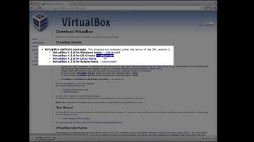 Install VirtualBox
