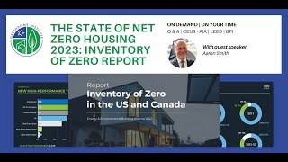 The State of Net Zero Housing 2023: Inventory of Zero Report
