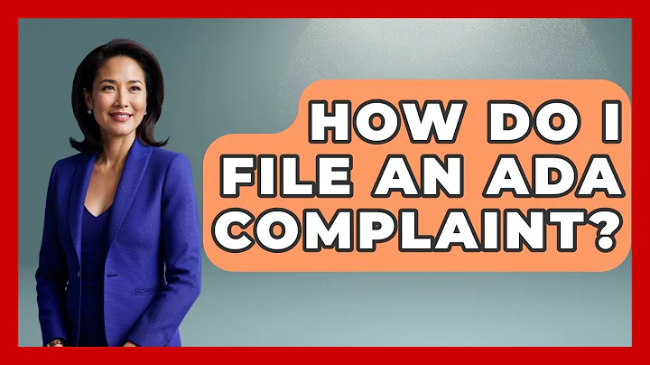 How Do I File An ADA Complaint? - Law Enforcement Insider
