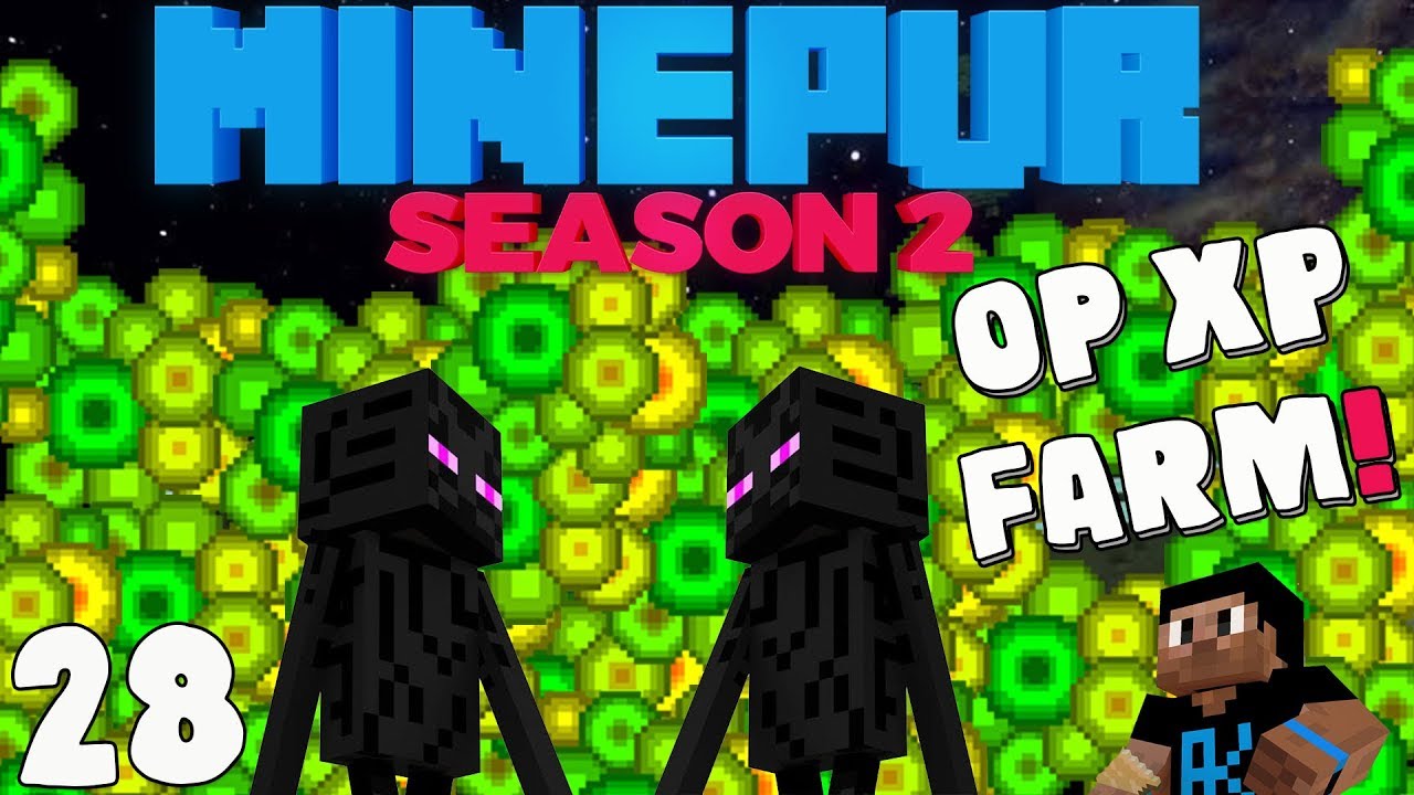MINEPUR S2 : "Enderman Xp Farm It's OP " Ep 28 wt Akan22 "Minecraft Hindi" 1.14.4