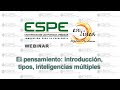 58  Seminario El pensamiento  introducción, tipos, inteligencias múltiples