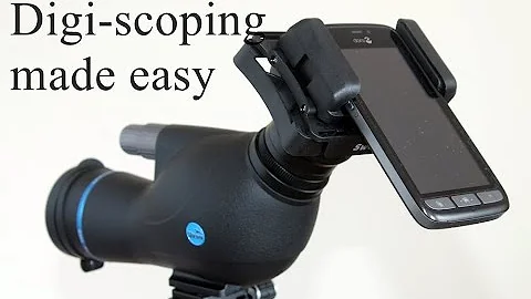 Viking Swallow universal smartphone adapter. Digi-scoping made easy