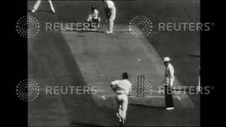 1947 Cricket's third test played at Melbourne