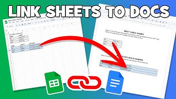 TUTORIAL - How to link a Google Doc to a Google Sheet - Auto fill - 2024