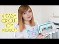 4 easy cricut joy beginner craft projects