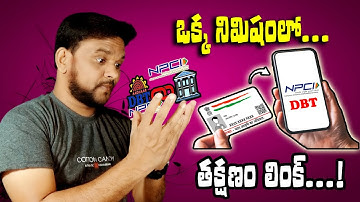How to Link Instant DBT/NPCI Mapped Bank to Another Bank 2025 | Check NPCI Link Status 2025