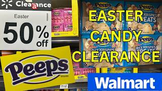 Clearance Easter Candy Marshmallow Peeps!  50% Off Deals at Walmart!!