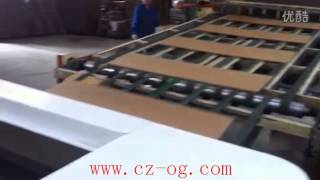 Fully automatic high speed double gantry touching line machine
