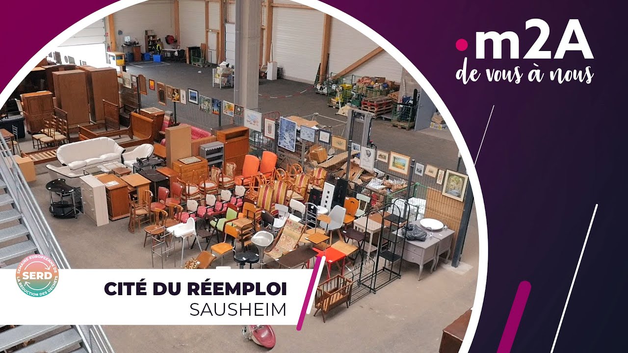 Cité du Réemploi à Sausheim | m2A de vous à nous