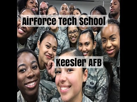 AIRFORCE TECH SCHOOL | Keesler AFB 3S-Personnel Tips | Push Up Challenge