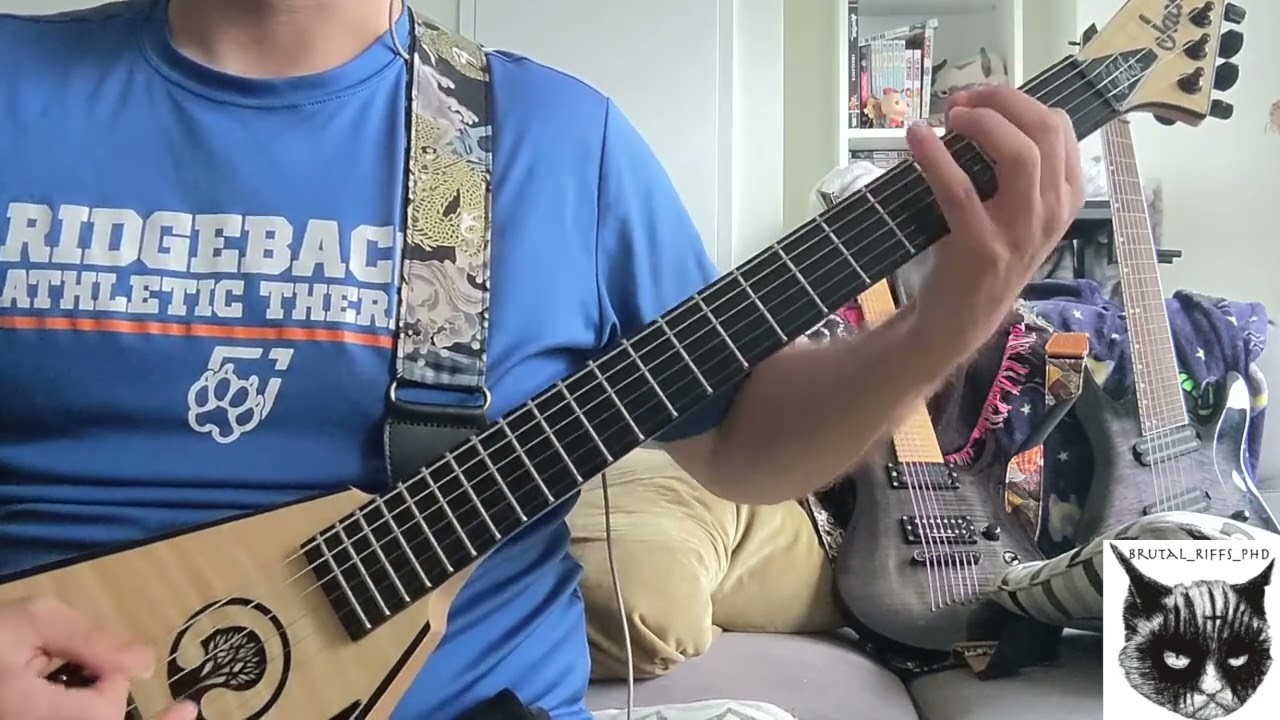 Cattle Decapitation - And the World Will Go On Without You - Guitar Cover