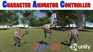 Unity - character animations using ...