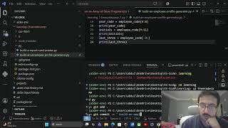 py on freecodecamp - build an employee profile generator